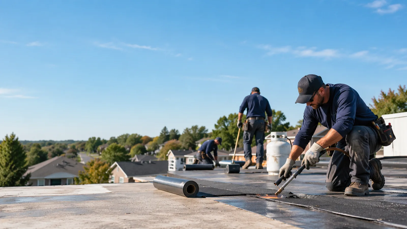 Flat Roof Leak Repair providers in Armstrong, IL